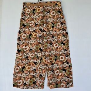 Mango Belt Culotte Trousers